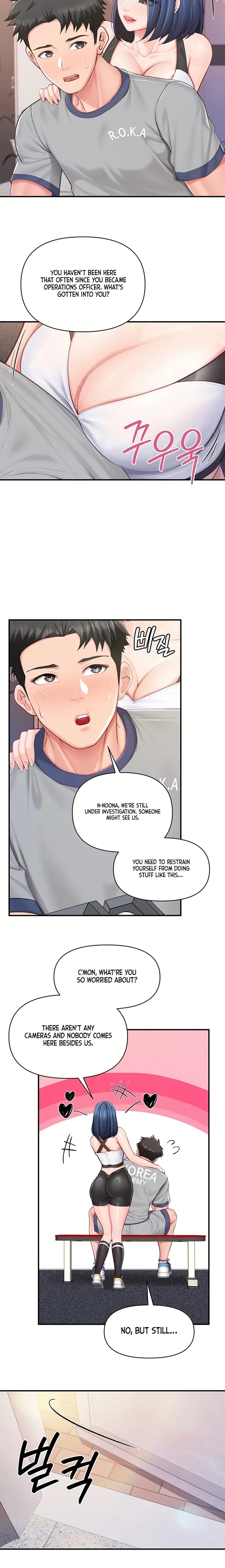 I'm the Only Man on the Military Base Uncensored, chapter 67, page 14 of 18