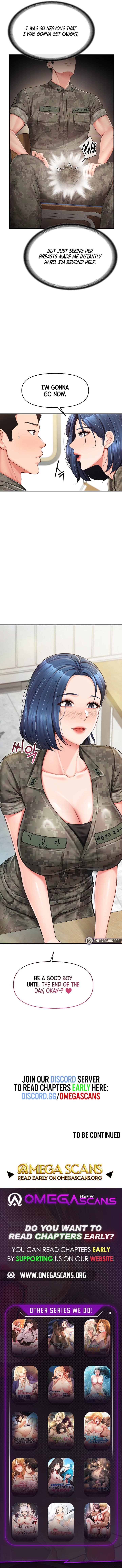 I’m the Only Man on the Military Base Uncensored, chapter 10, page 9 of 9
