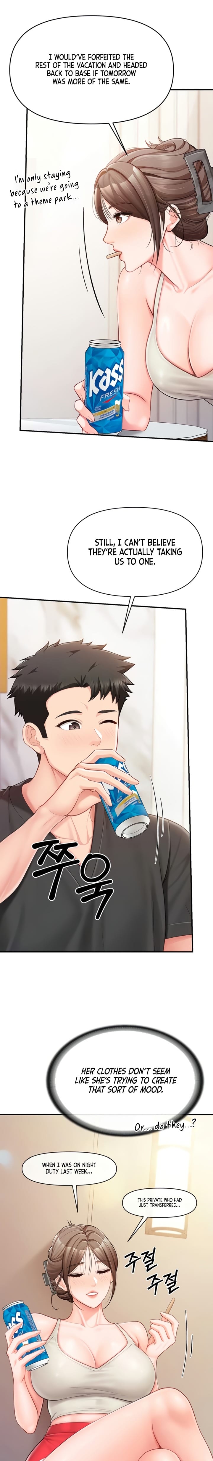 I’m the Only Man on the Military Base Uncensored, chapter 35, page 8 of 21