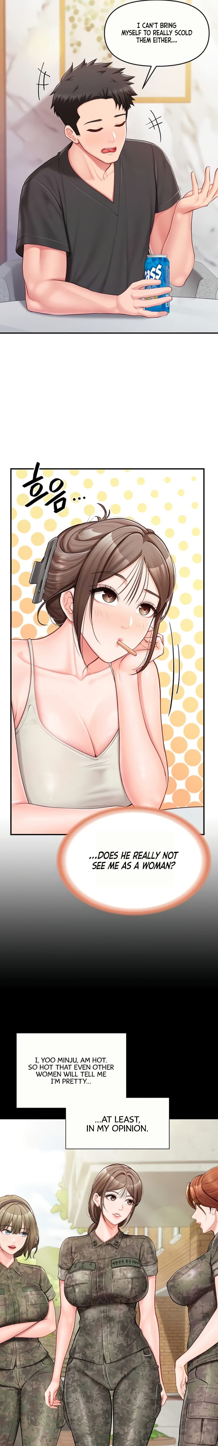 I’m the Only Man on the Military Base Uncensored, chapter 35, page 10 of 21