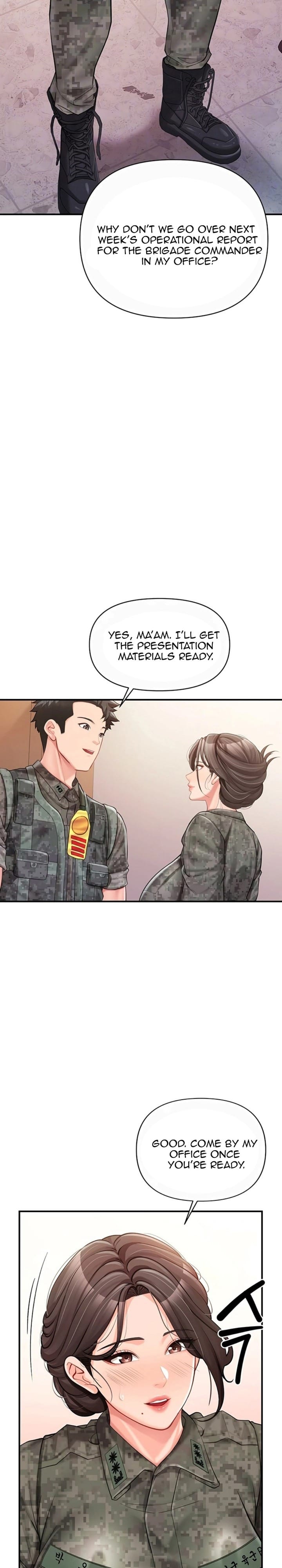 I’m the Only Man on the Military Base Uncensored, chapter 56, page 8 of 25