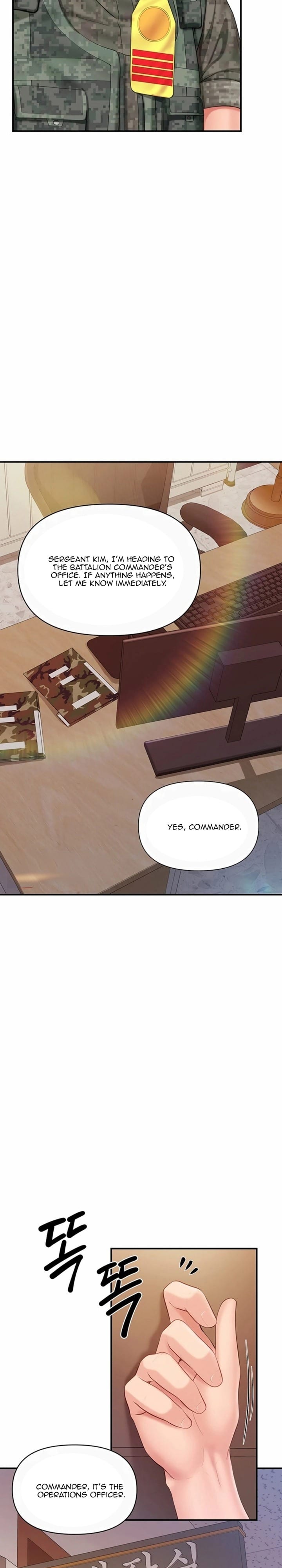 I’m the Only Man on the Military Base Uncensored, chapter 56, page 10 of 25