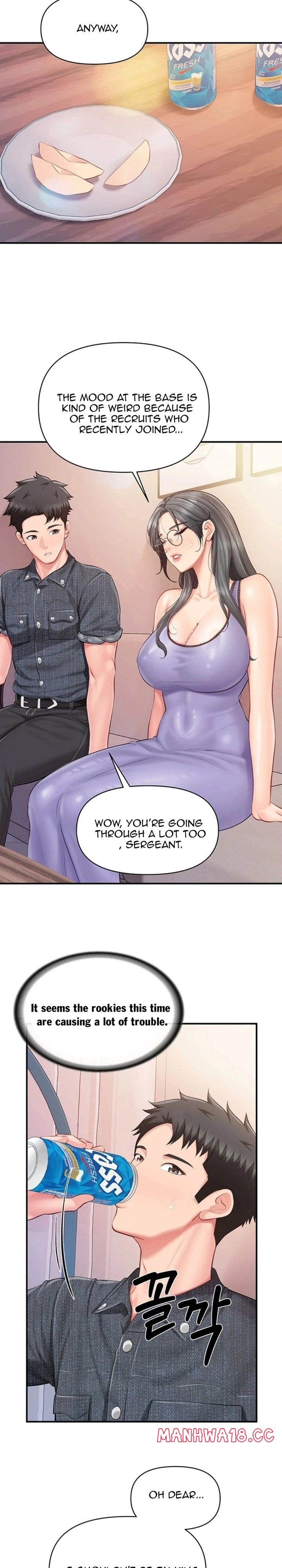 I’m the Only Man on the Military Base Uncensored, chapter 60, page 8 of 21