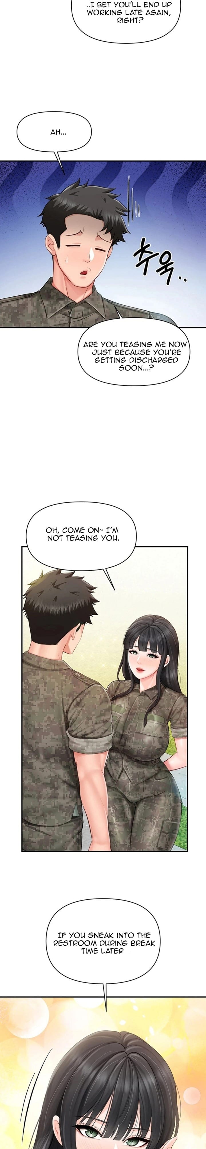 I’m the Only Man on the Military Base Uncensored, chapter 63, page 14 of 20