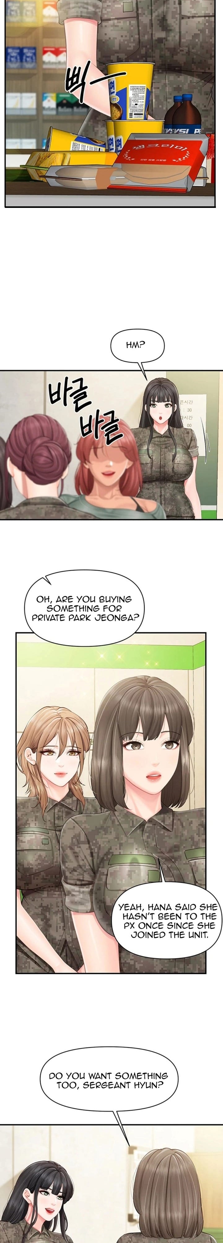 I’m the Only Man on the Military Base Uncensored, chapter 63, page 16 of 20