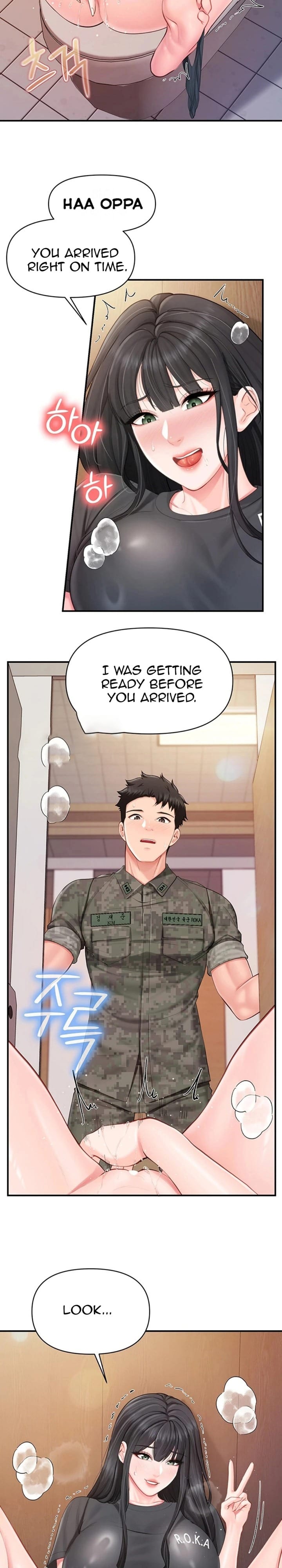 I’m the Only Man on the Military Base Uncensored, chapter 64, page 9 of 19