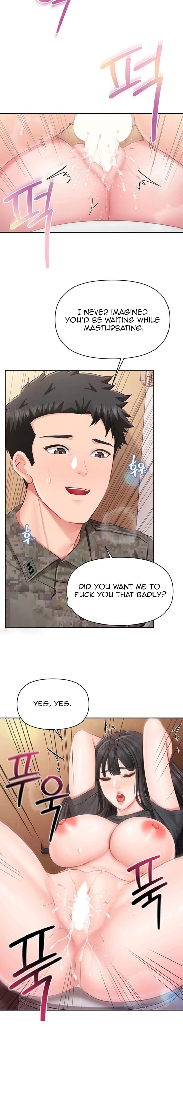 I’m the Only Man on the Military Base Uncensored, chapter 64, page 11 of 19