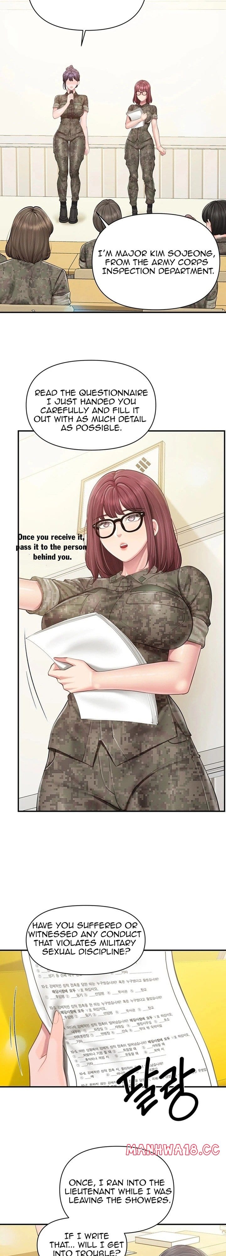 I’m the Only Man on the Military Base Uncensored, chapter 66, page 15 of 18