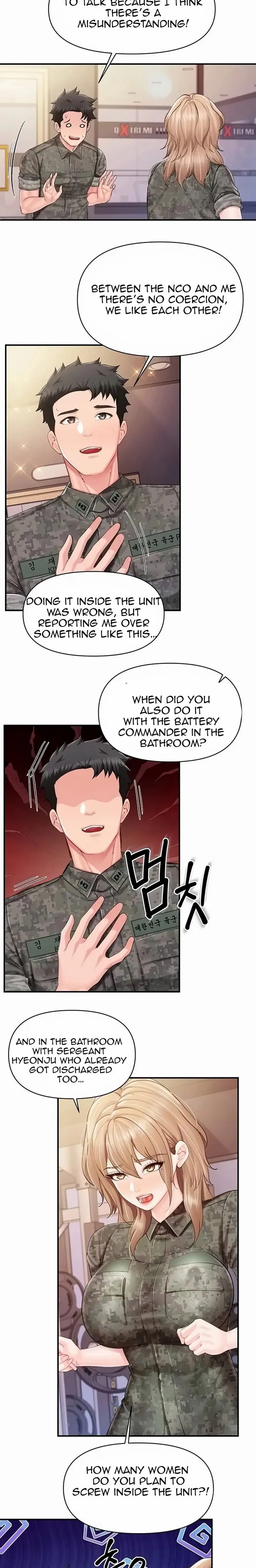 I’m the Only Man on the Military Base Uncensored, chapter 72, page 7 of 16