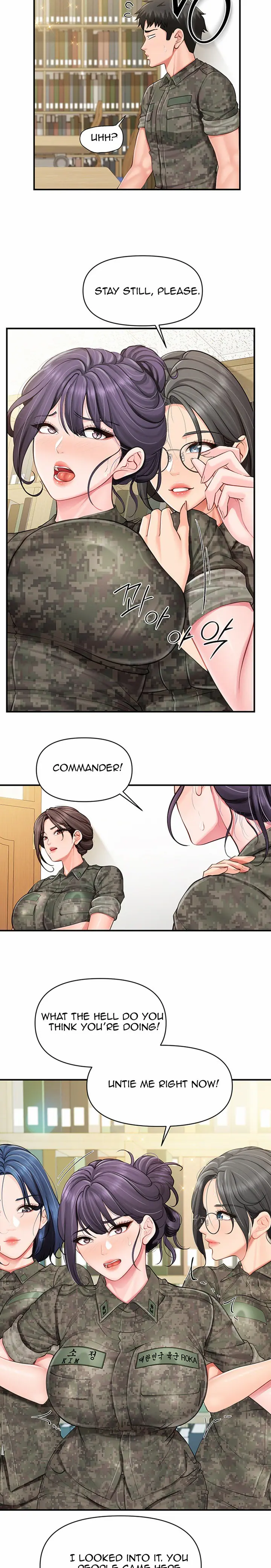 I’m the Only Man on the Military Base Uncensored, chapter 74, page 11 of 18