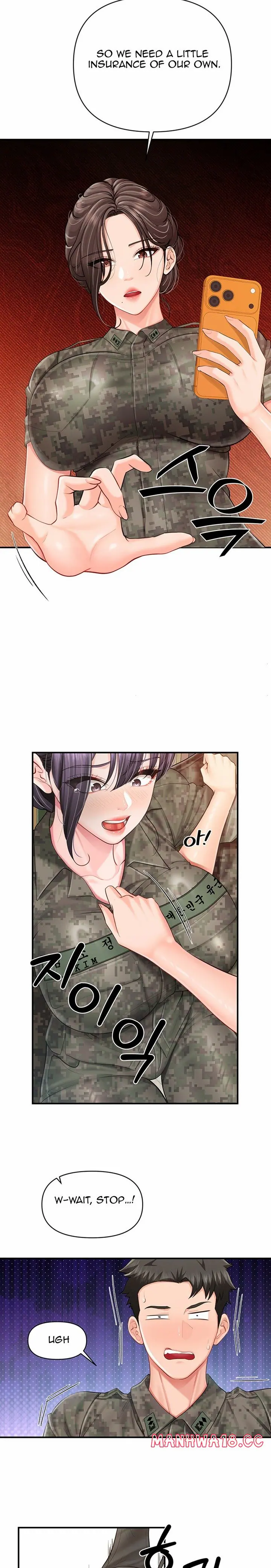 I’m the Only Man on the Military Base Uncensored, chapter 74, page 13 of 18