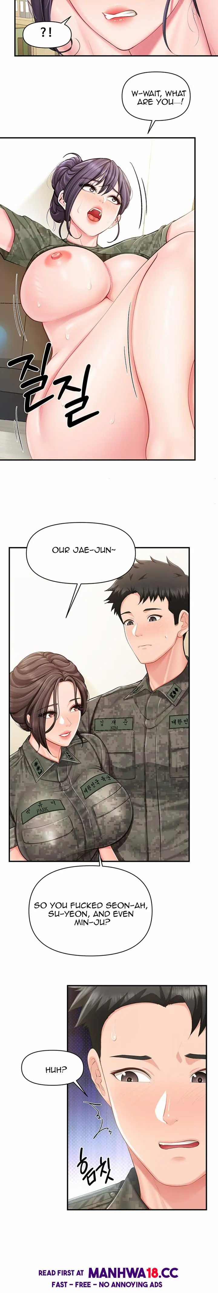 I’m the Only Man on the Military Base Uncensored, chapter 74, page 15 of 18