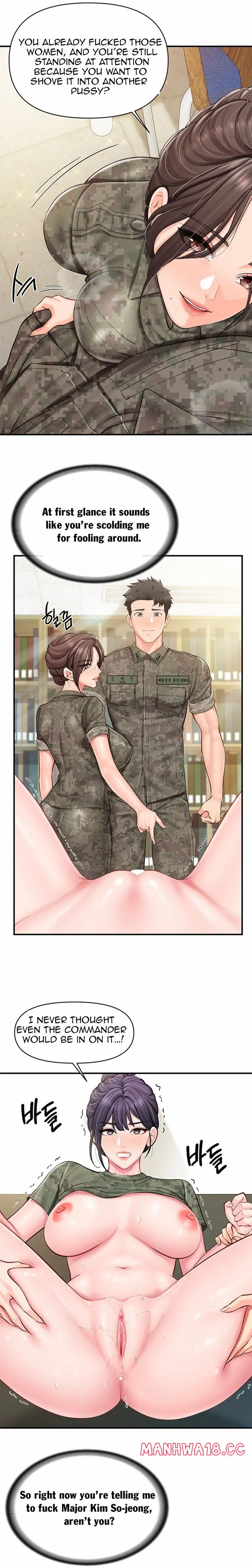I’m the Only Man on the Military Base Uncensored, chapter 74, page 16 of 18