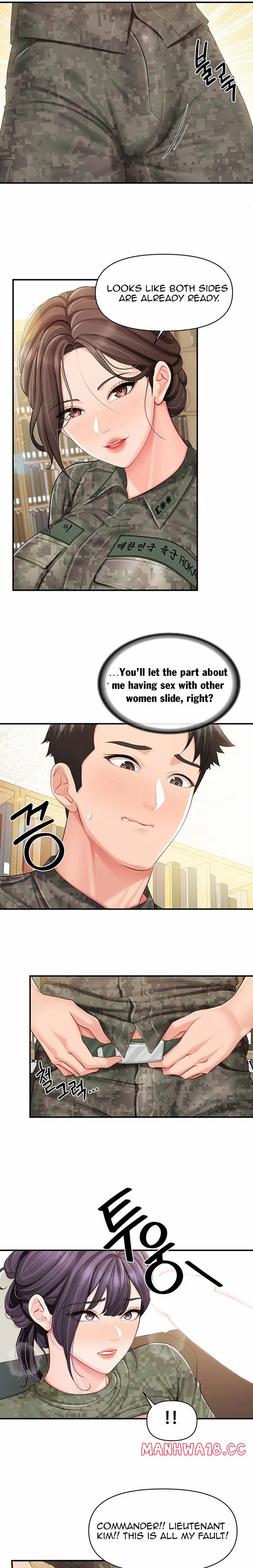 I’m the Only Man on the Military Base Uncensored, chapter 74, page 17 of 18