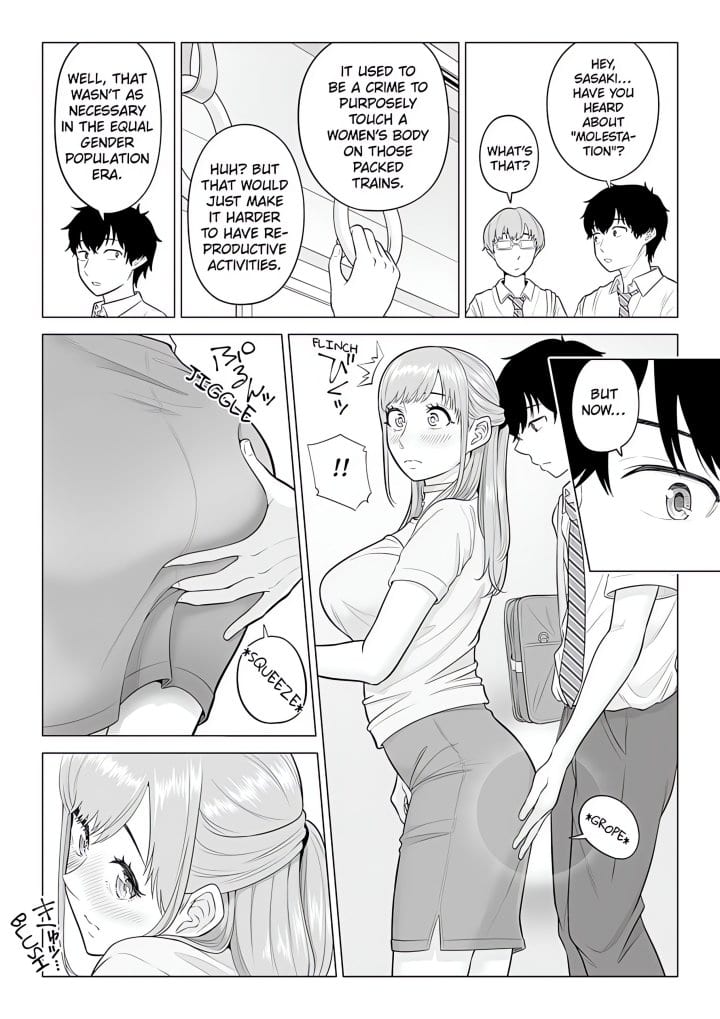 In a World Where Males Are Nearly Extinct, Semen Has Become a Precious Resource Uncensored, chapter 2, page 5 of 6