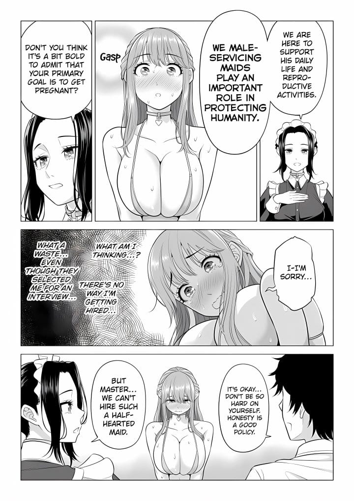 In a World Where Males Are Nearly Extinct, Semen Has Become a Precious Resource Uncensored, chapter 29, page 11 of 154