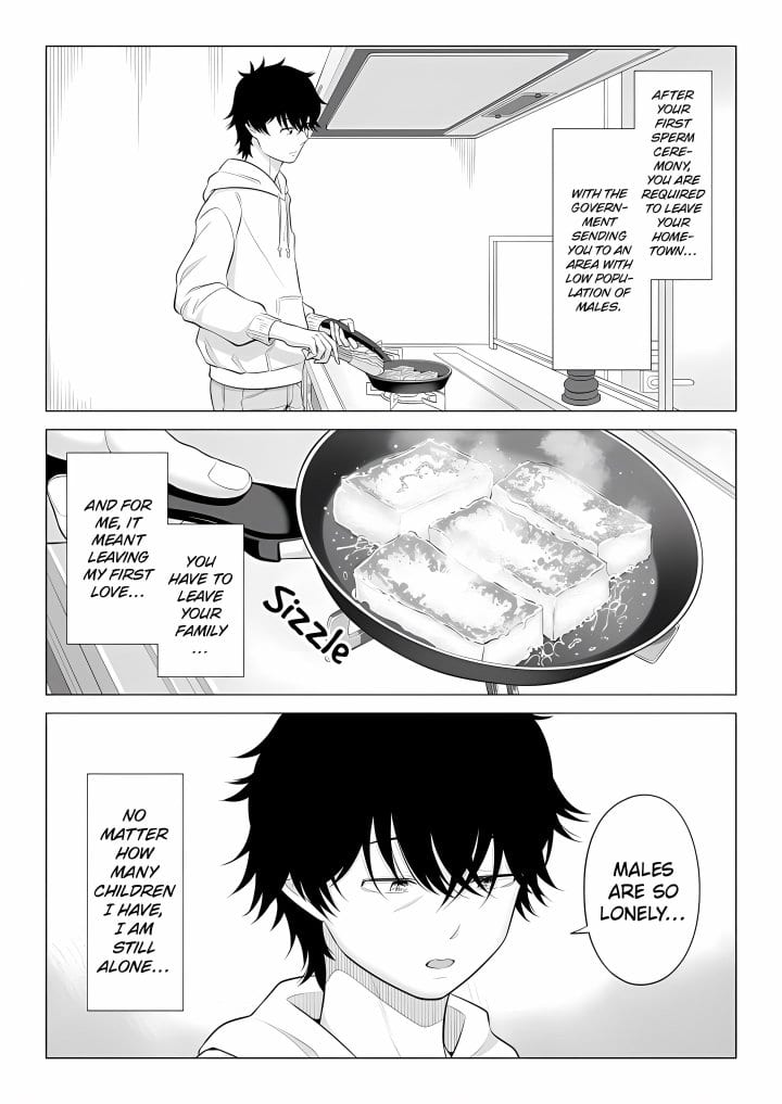 In a World Where Males Are Nearly Extinct, Semen Has Become a Precious Resource Uncensored, chapter 29, page 147 of 154