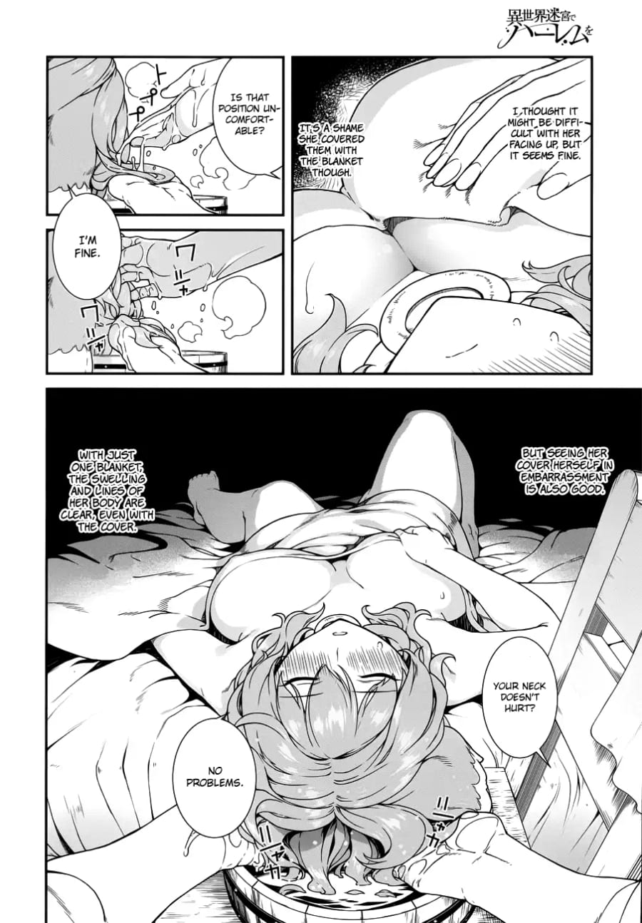 Isekai Meikyuu de Harem wo Uncensored, chapter 11, page 24 of 35