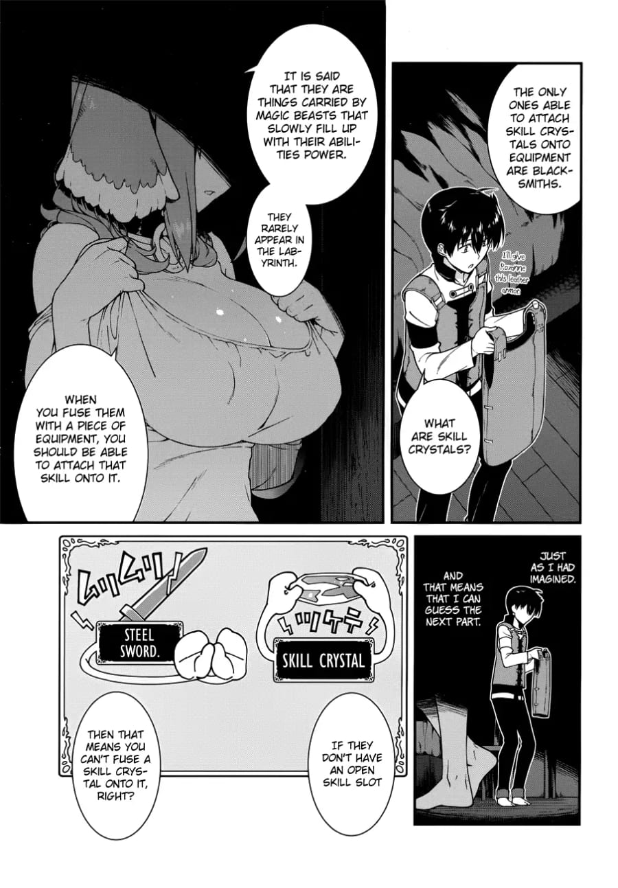 Isekai Meikyuu de Harem wo Uncensored, chapter 13, page 9 of 24
