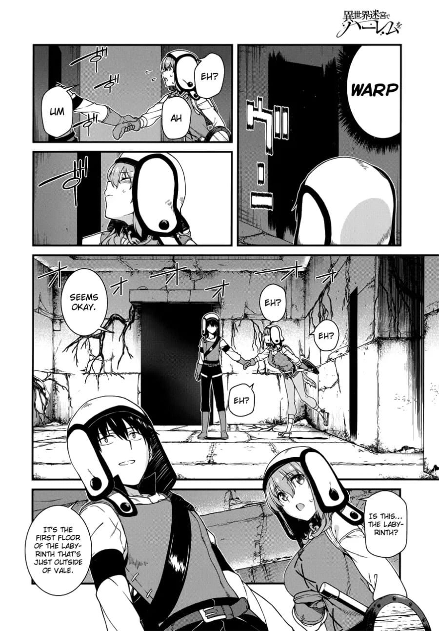Isekai Meikyuu de Harem wo Uncensored, chapter 13, page 20 of 24