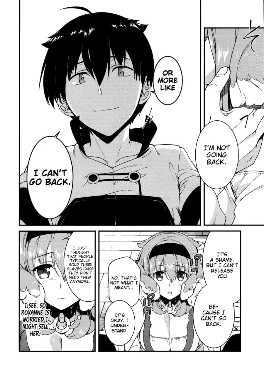 Isekai Meikyuu de Harem wo Uncensored, chapter 14, page 21 of 35