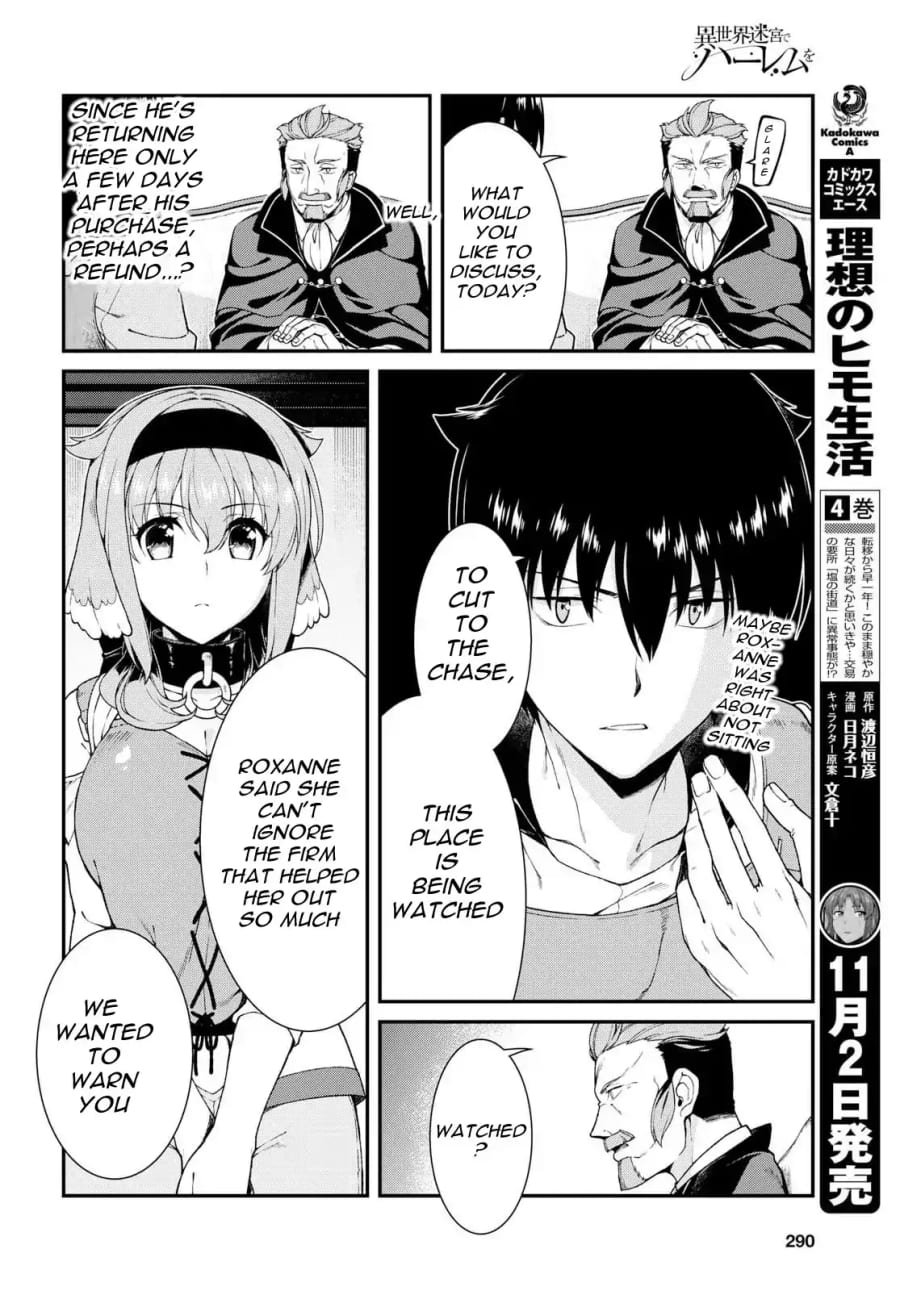 Isekai Meikyuu de Harem wo Uncensored, chapter 19, page 8 of 16