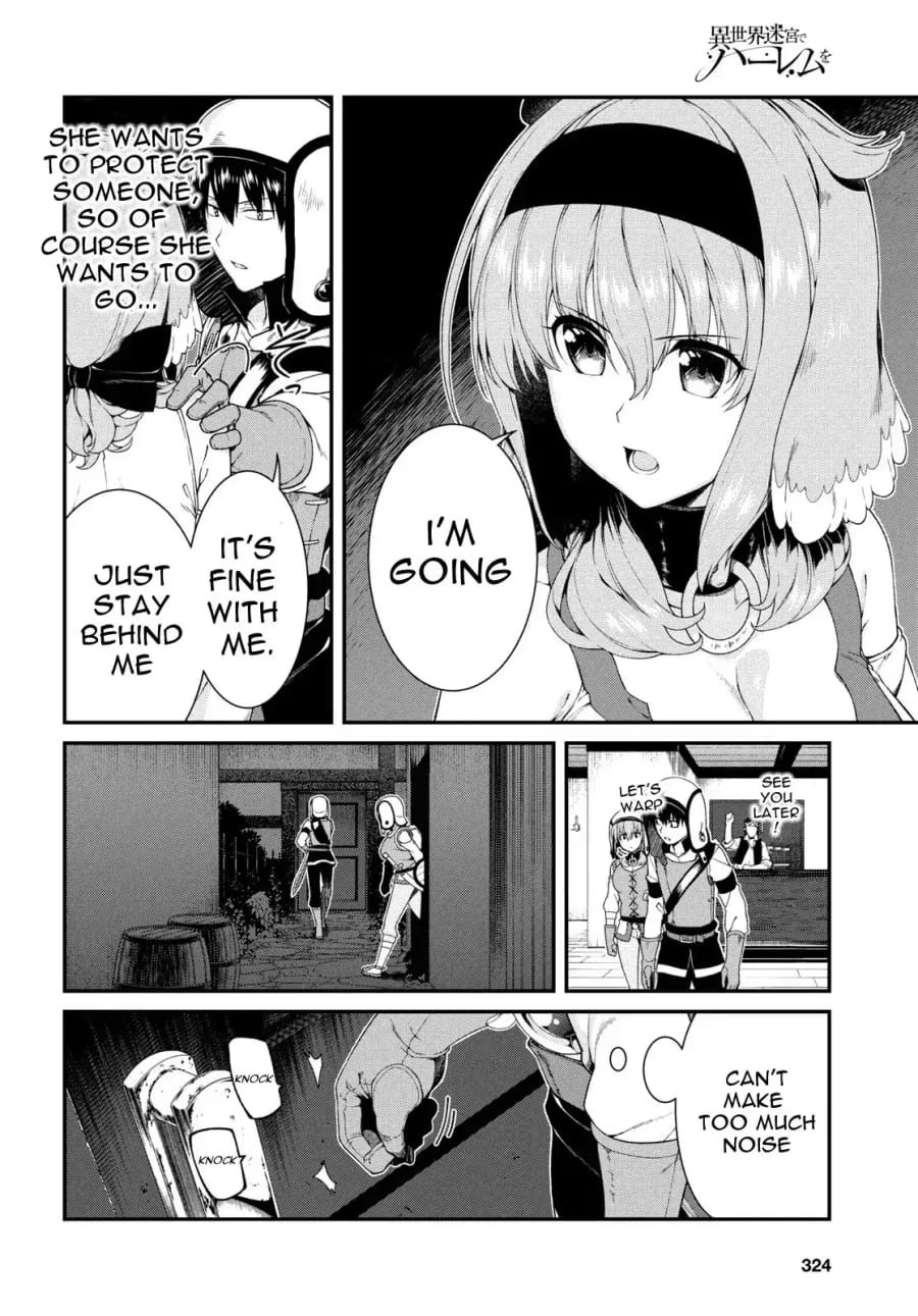 Isekai Meikyuu de Harem wo Uncensored, chapter 20, page 13 of 21