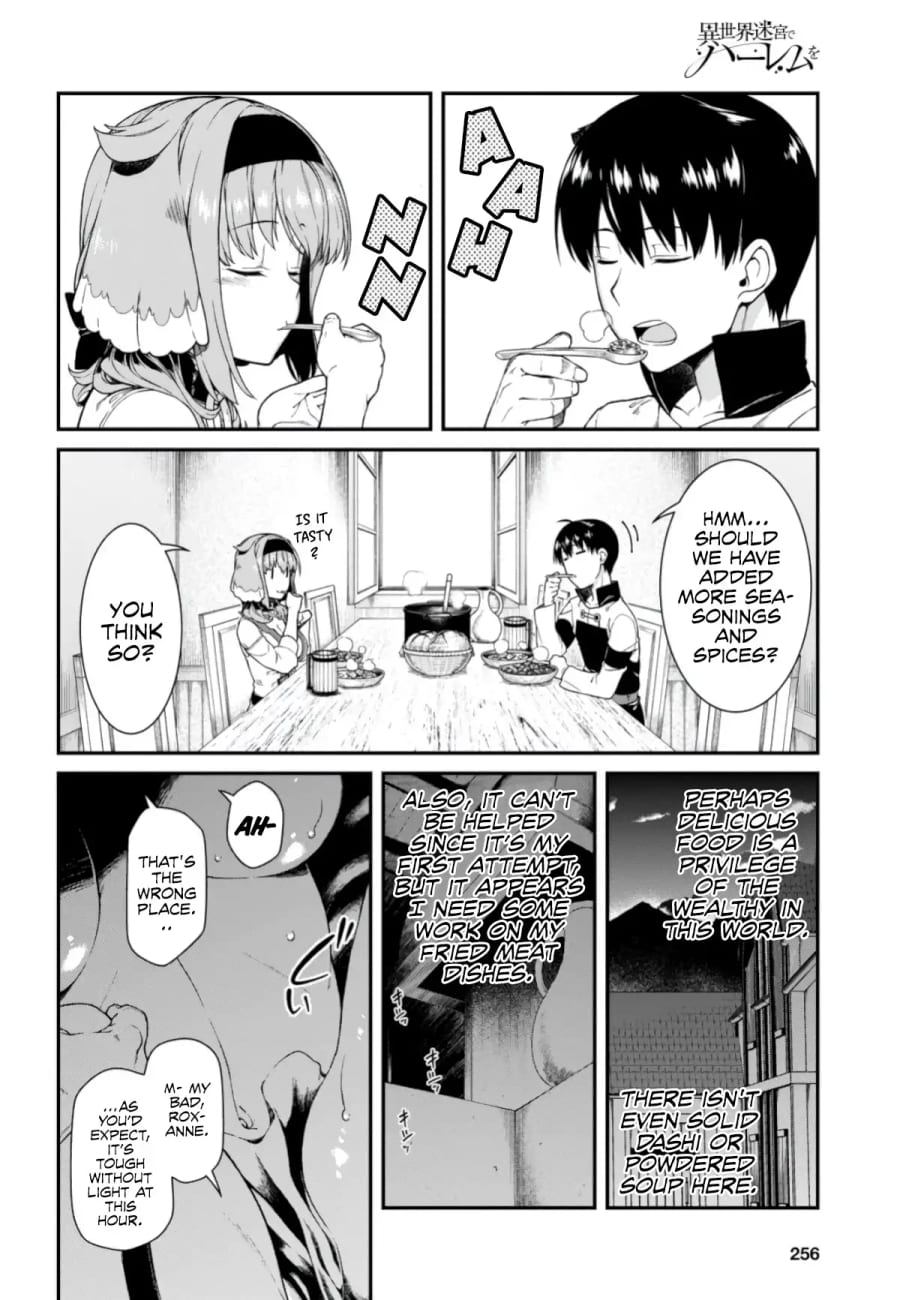 Isekai Meikyuu de Harem wo Uncensored, chapter 27, page 9 of 34