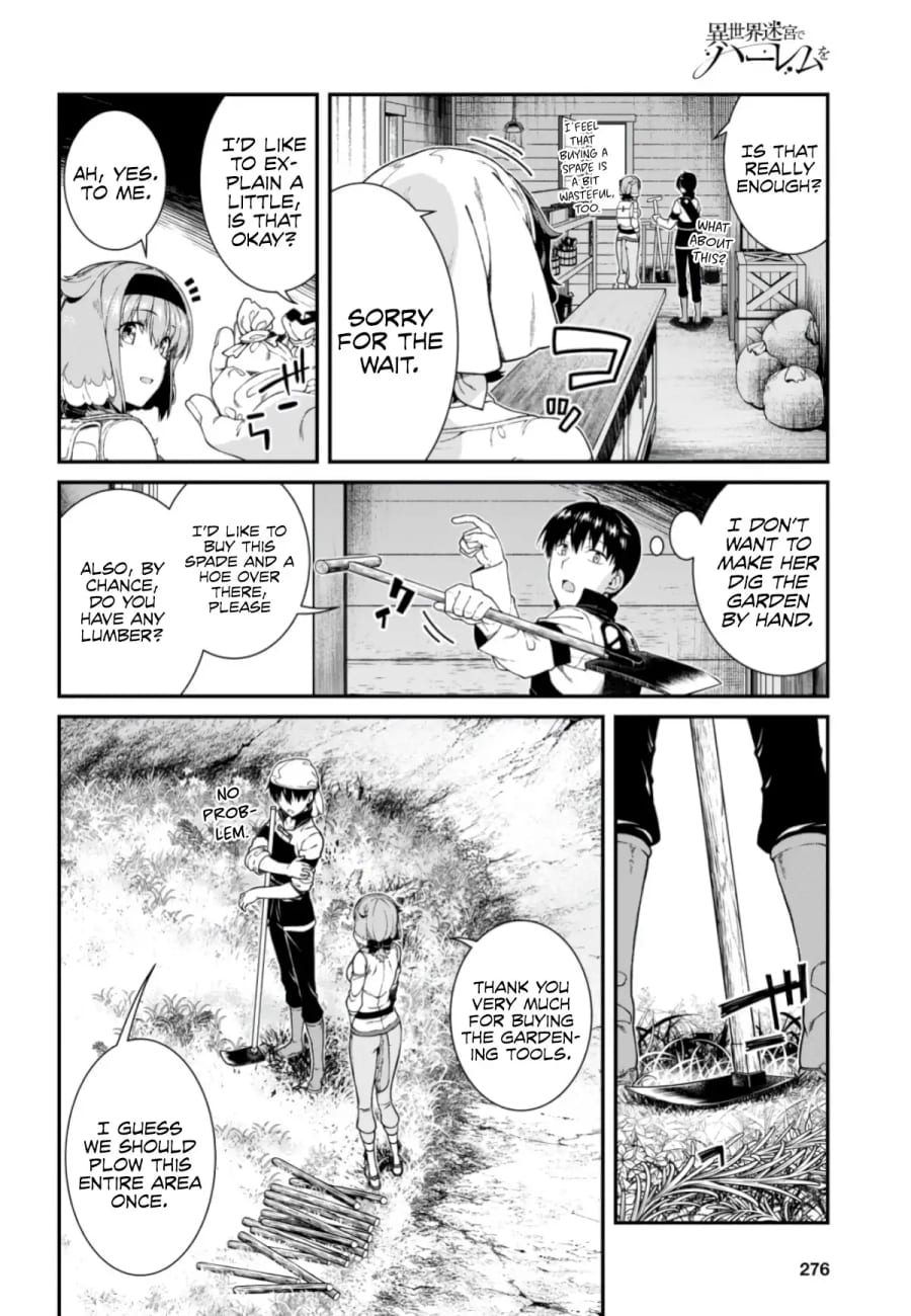 Isekai Meikyuu de Harem wo Uncensored, chapter 27, page 29 of 34