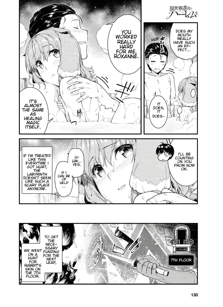 Isekai Meikyuu de Harem wo Uncensored, chapter 36, page 18 of 20