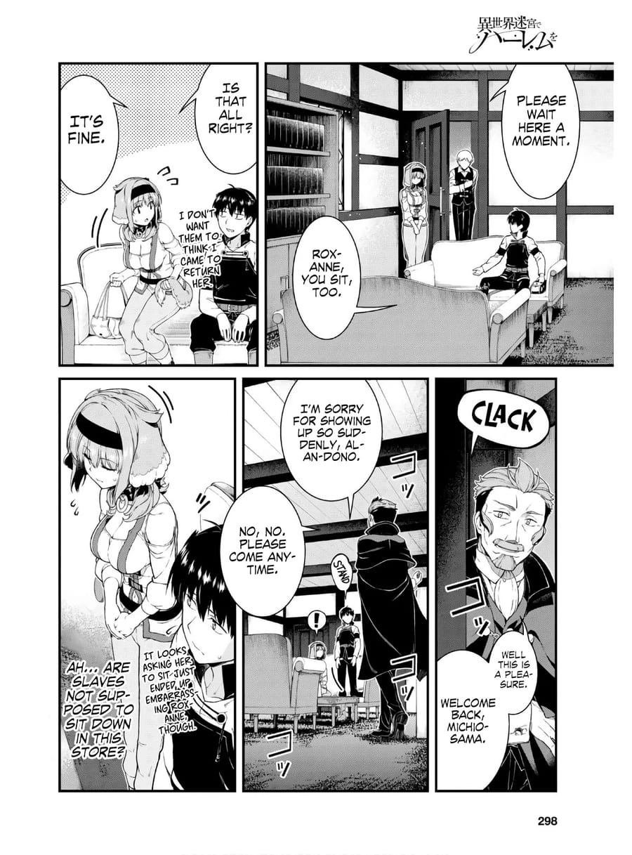 Isekai Meikyuu de Harem wo Uncensored, chapter 37, page 17 of 29