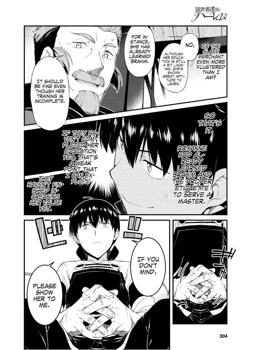 Isekai Meikyuu de Harem wo Uncensored, chapter 37, page 23 of 29
