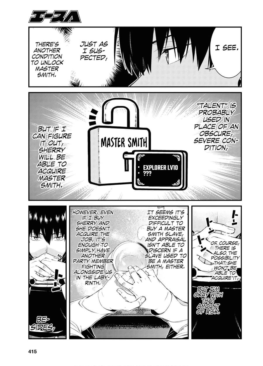 Isekai Meikyuu de Harem wo Uncensored, chapter 38, page 9 of 35