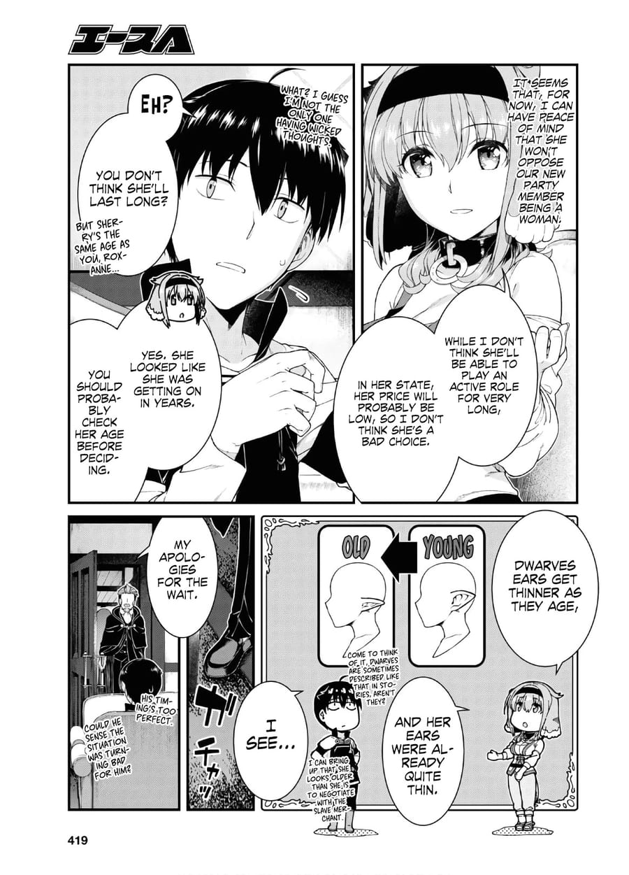 Isekai Meikyuu de Harem wo Uncensored, chapter 38, page 13 of 35
