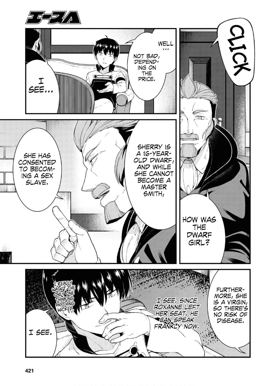 Isekai Meikyuu de Harem wo Uncensored, chapter 38, page 15 of 35