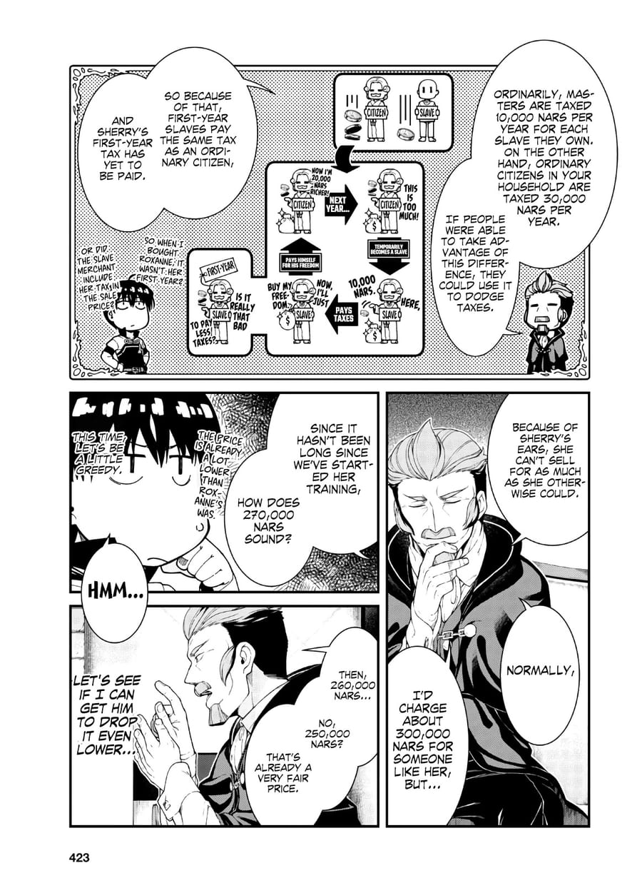 Isekai Meikyuu de Harem wo Uncensored, chapter 38, page 17 of 35