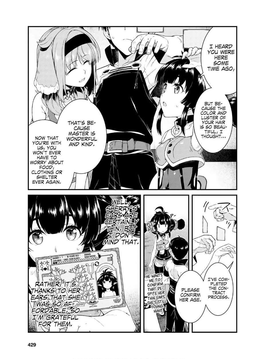 Isekai Meikyuu de Harem wo Uncensored, chapter 38, page 23 of 35