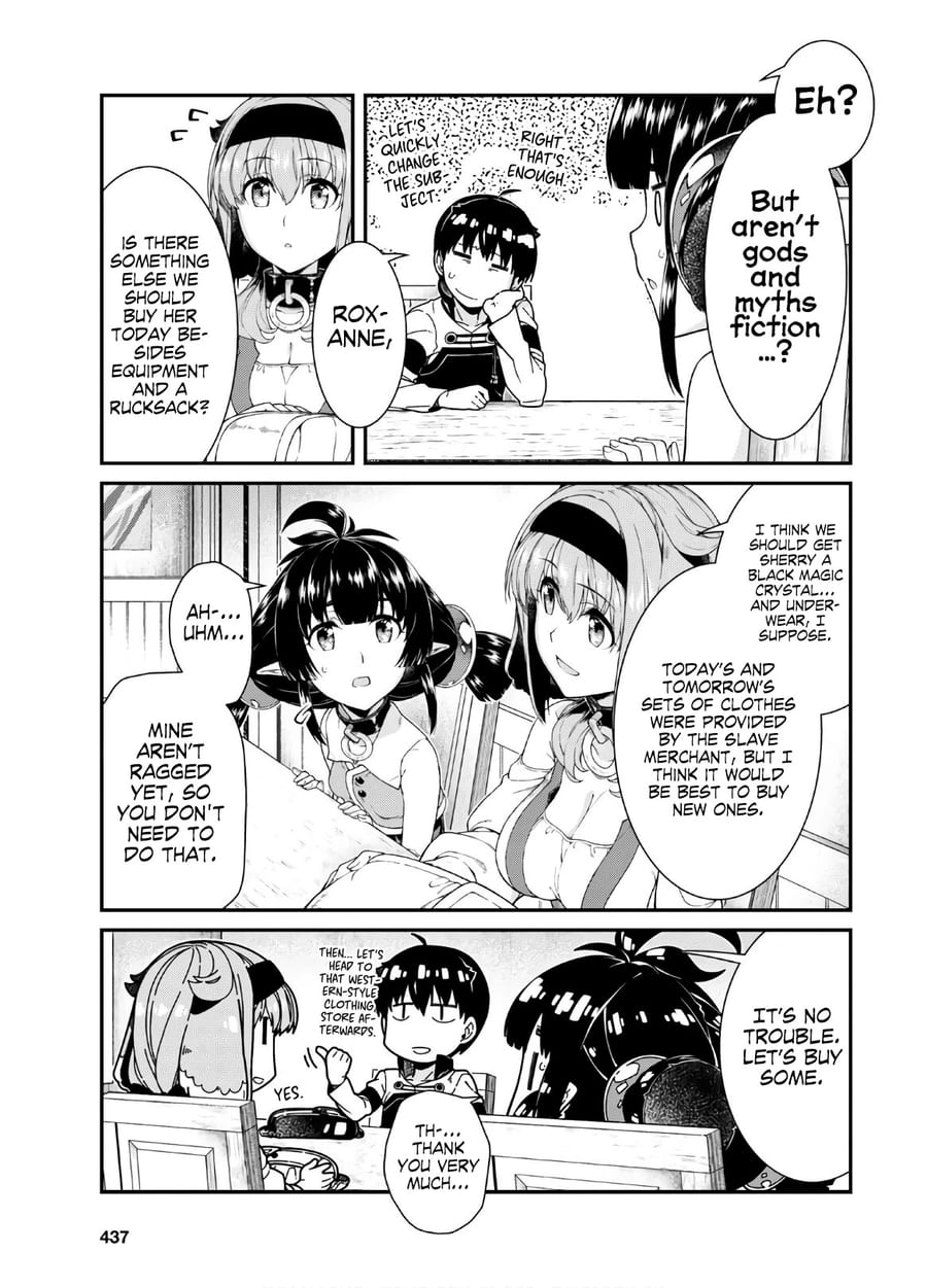 Isekai Meikyuu de Harem wo Uncensored, chapter 38, page 31 of 35