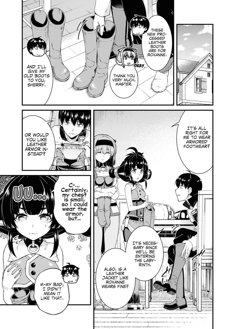 Isekai Meikyuu de Harem wo Uncensored, chapter 39, page 8 of 10
