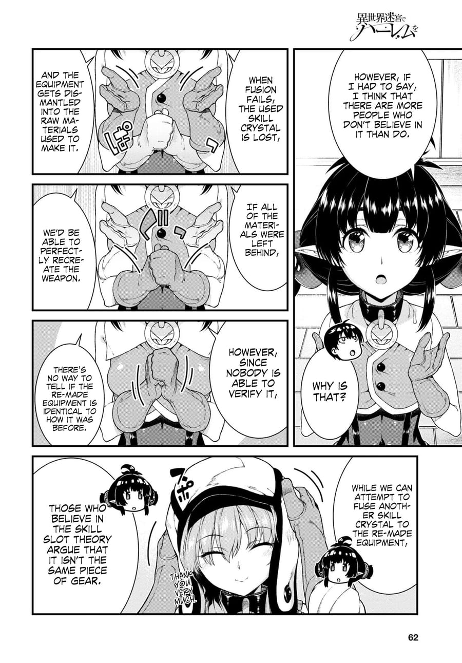 Isekai Meikyuu de Harem wo Uncensored, chapter 40, page 8 of 18