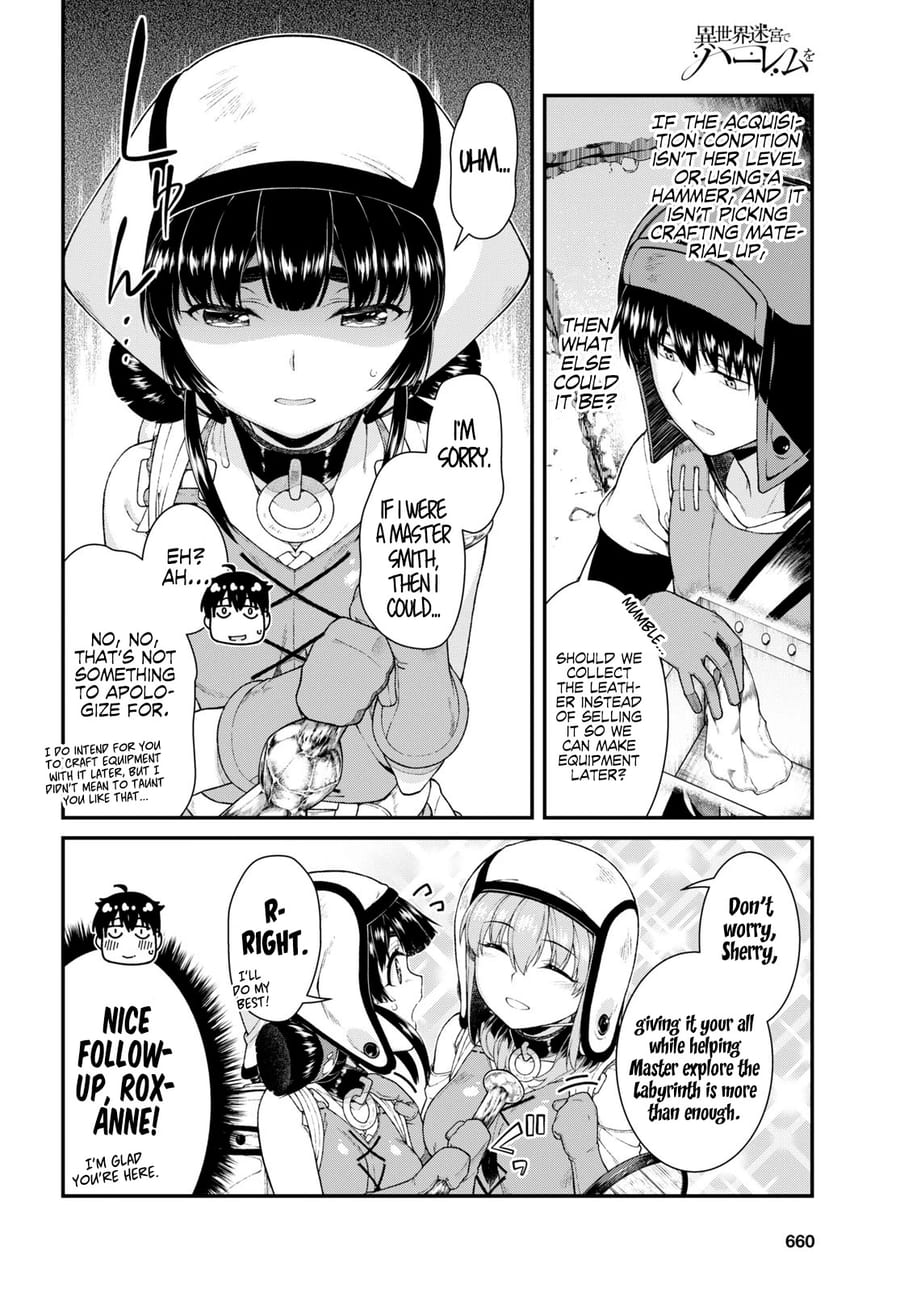 Isekai Meikyuu de Harem wo Uncensored, chapter 45, page 10 of 20