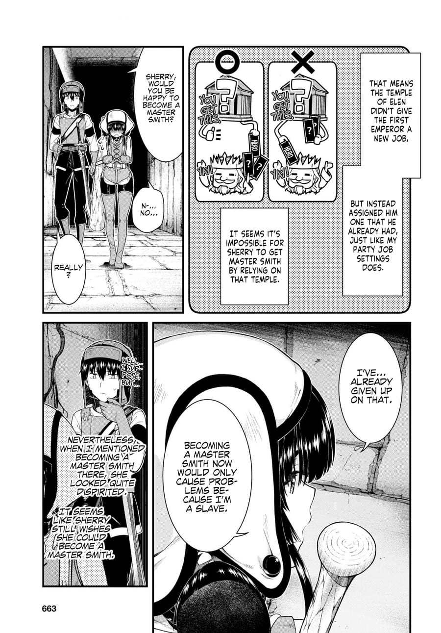 Isekai Meikyuu de Harem wo Uncensored, chapter 45, page 13 of 20