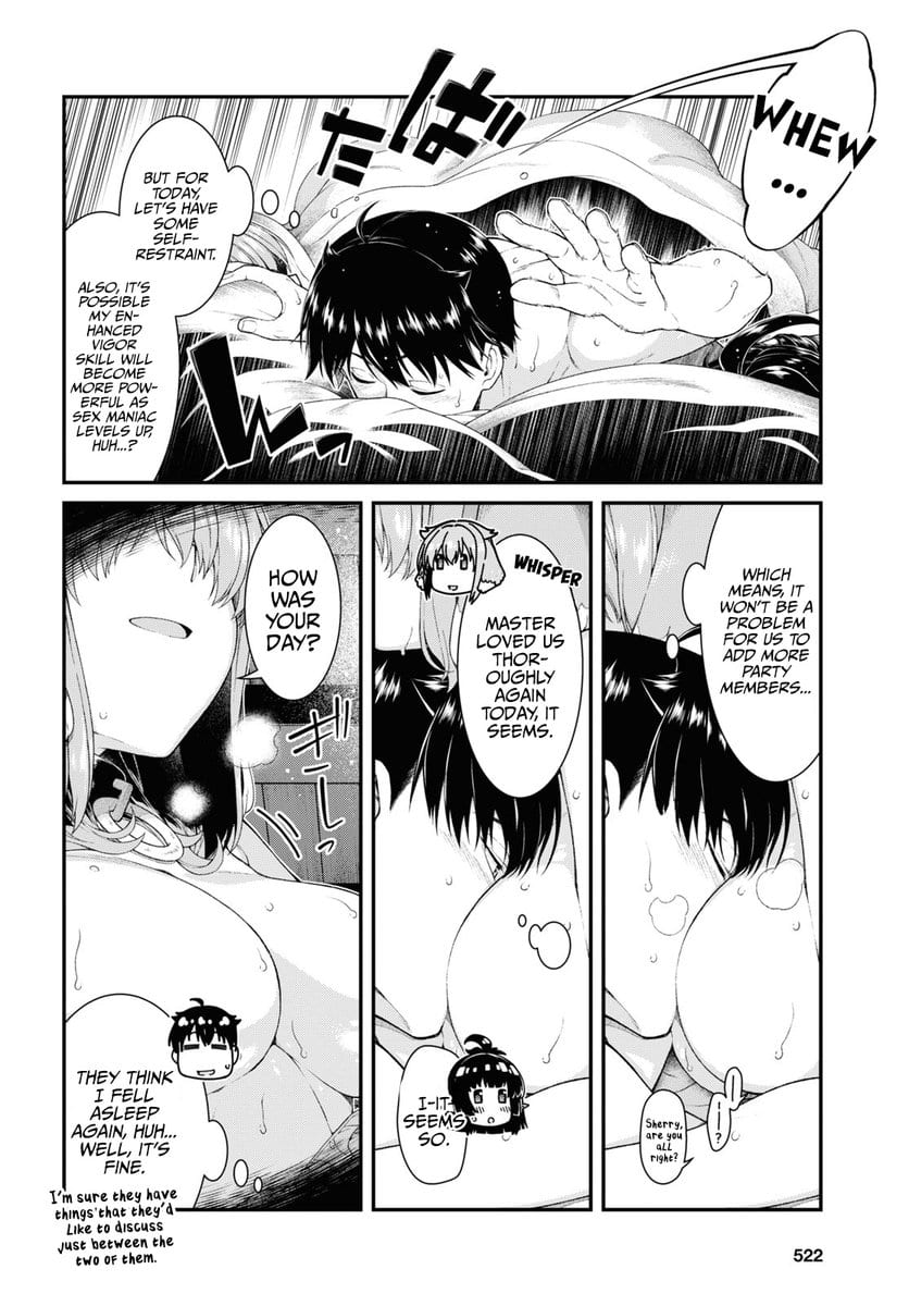 Isekai Meikyuu de Harem wo Uncensored, chapter 50, page 12 of 18