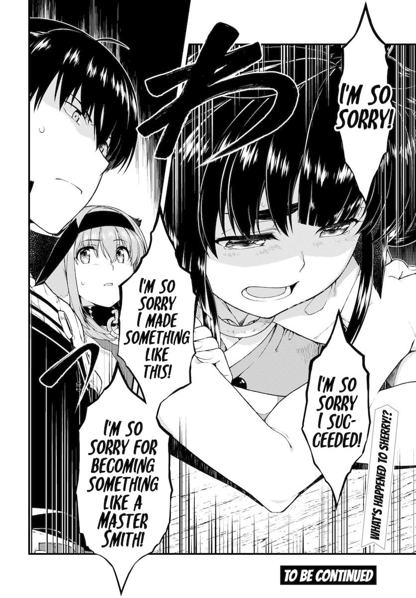 Isekai Meikyuu de Harem wo Uncensored, chapter 53, page 14 of 14