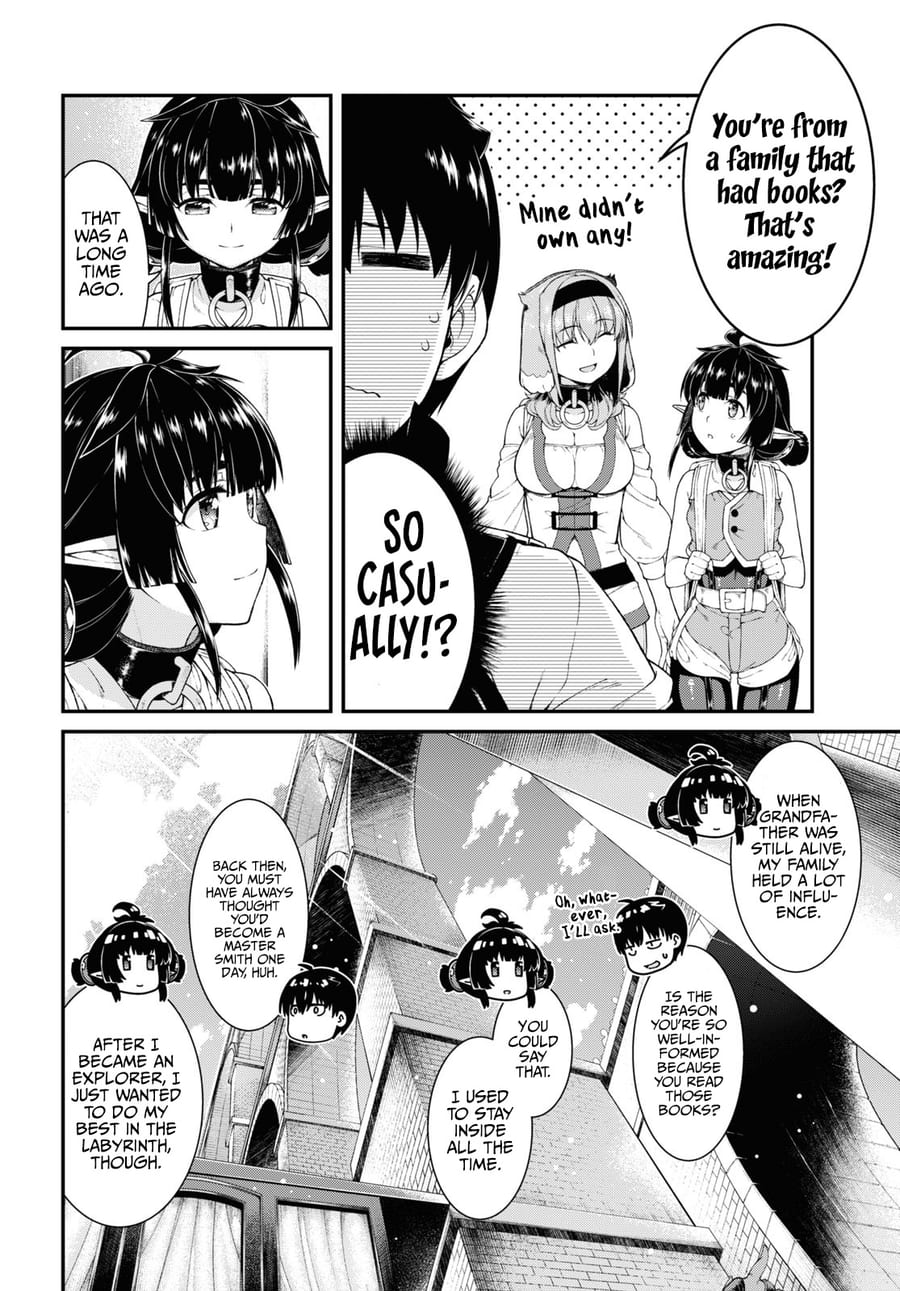 Isekai Meikyuu de Harem wo Uncensored, chapter 56, page 13 of 19
