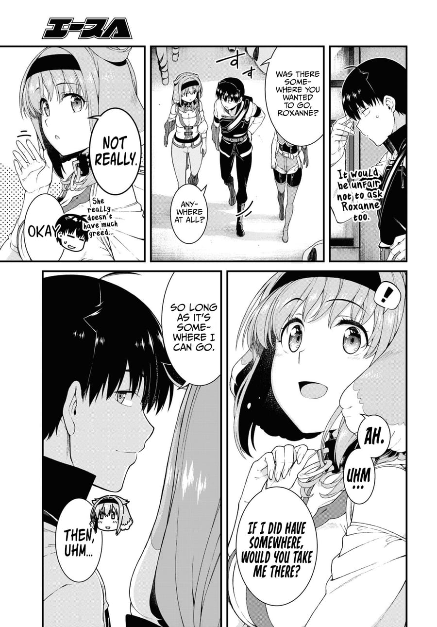Isekai Meikyuu de Harem wo Uncensored, chapter 56, page 16 of 19