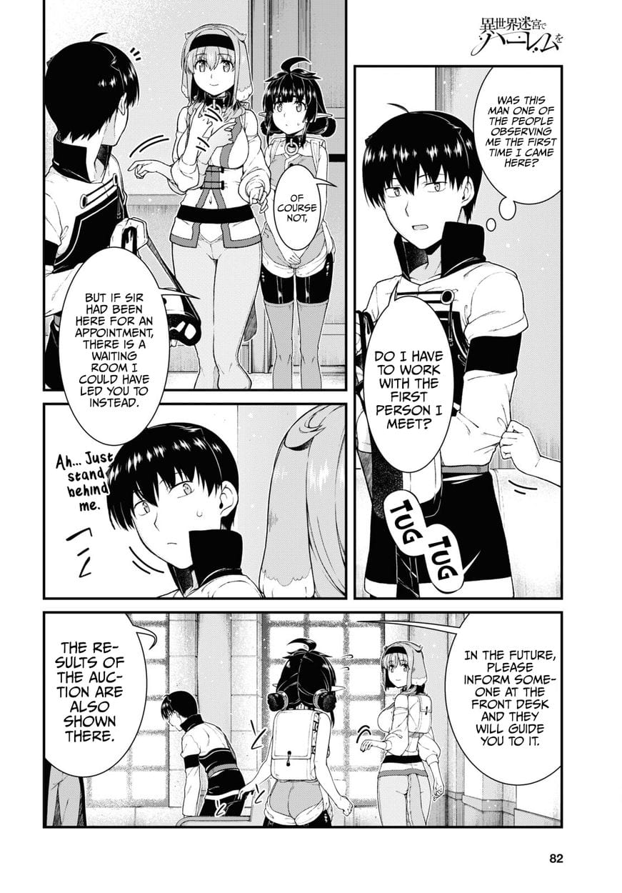 Isekai Meikyuu de Harem wo Uncensored, chapter 57, page 7 of 31