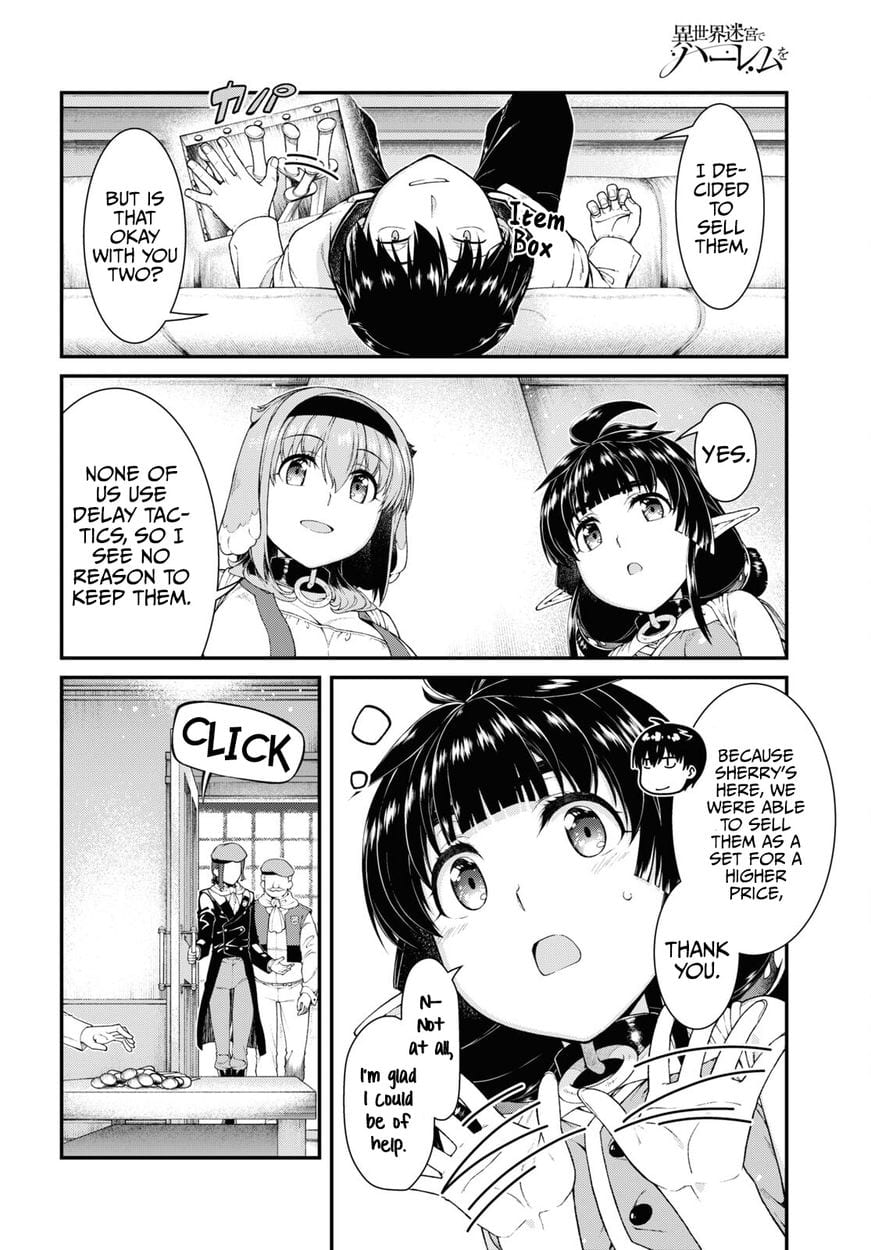 Isekai Meikyuu de Harem wo Uncensored, chapter 57, page 15 of 31