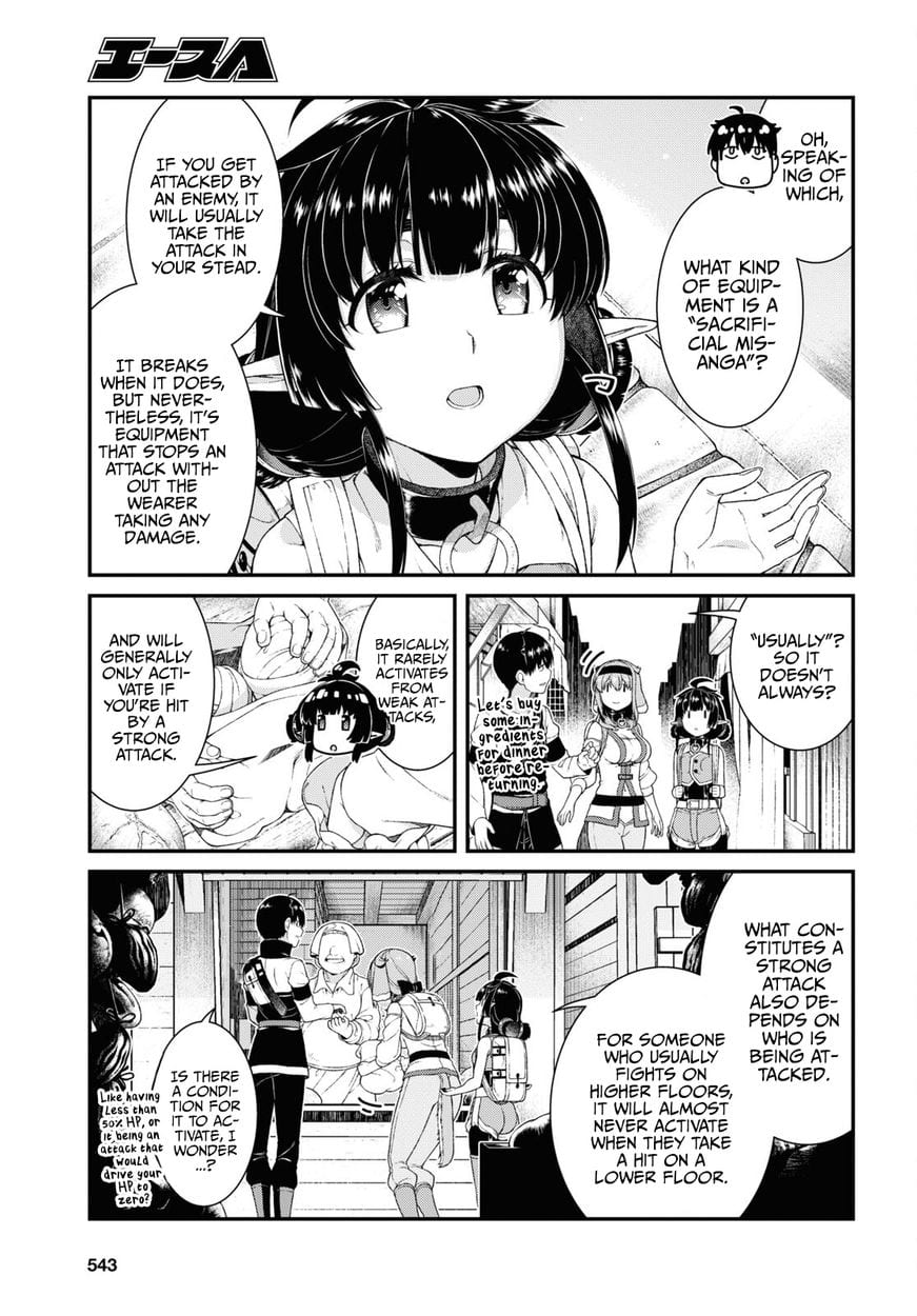 Isekai Meikyuu de Harem wo Uncensored, chapter 58, page 6 of 9