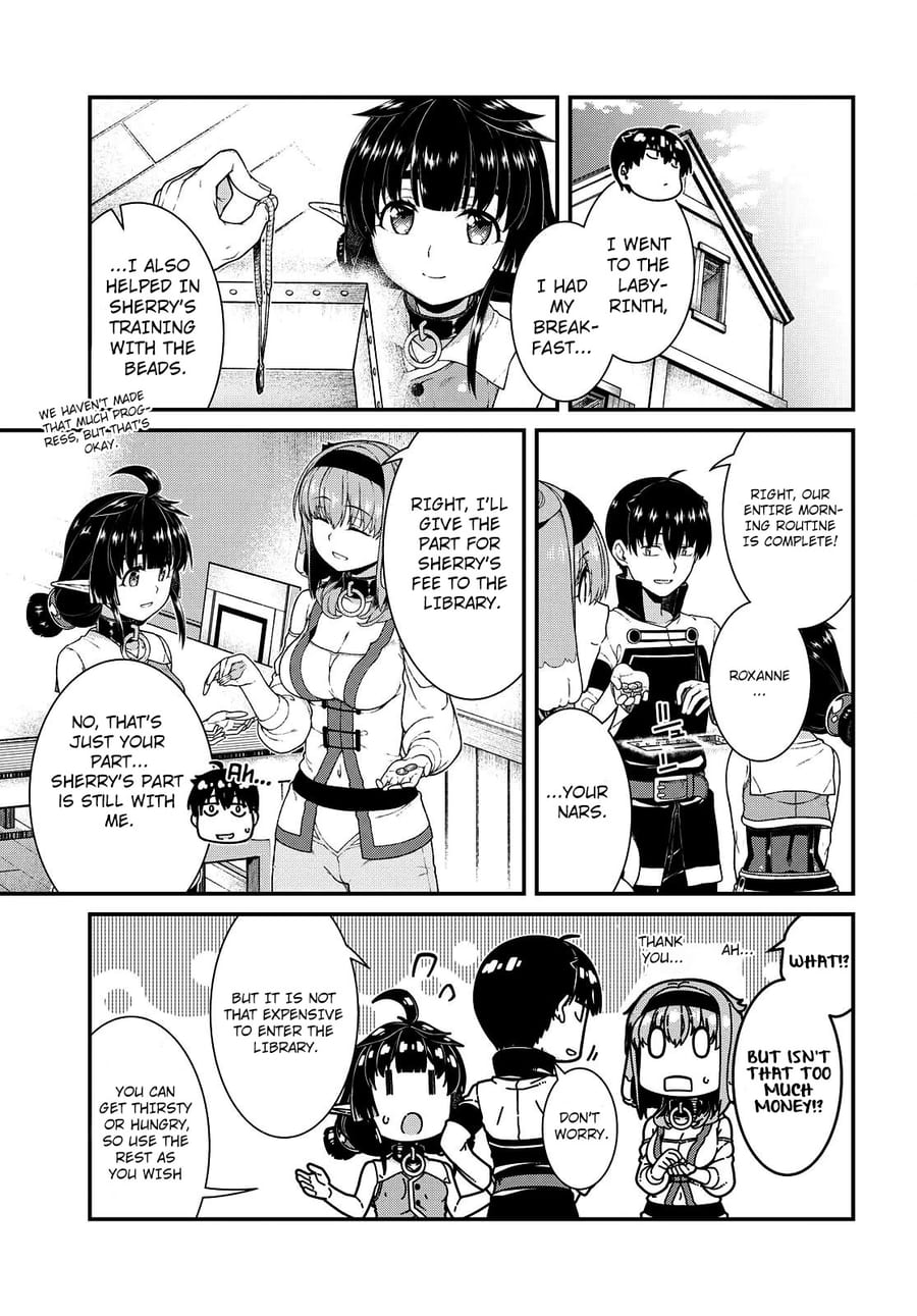 Isekai Meikyuu de Harem wo Uncensored, chapter 62, page 12 of 15